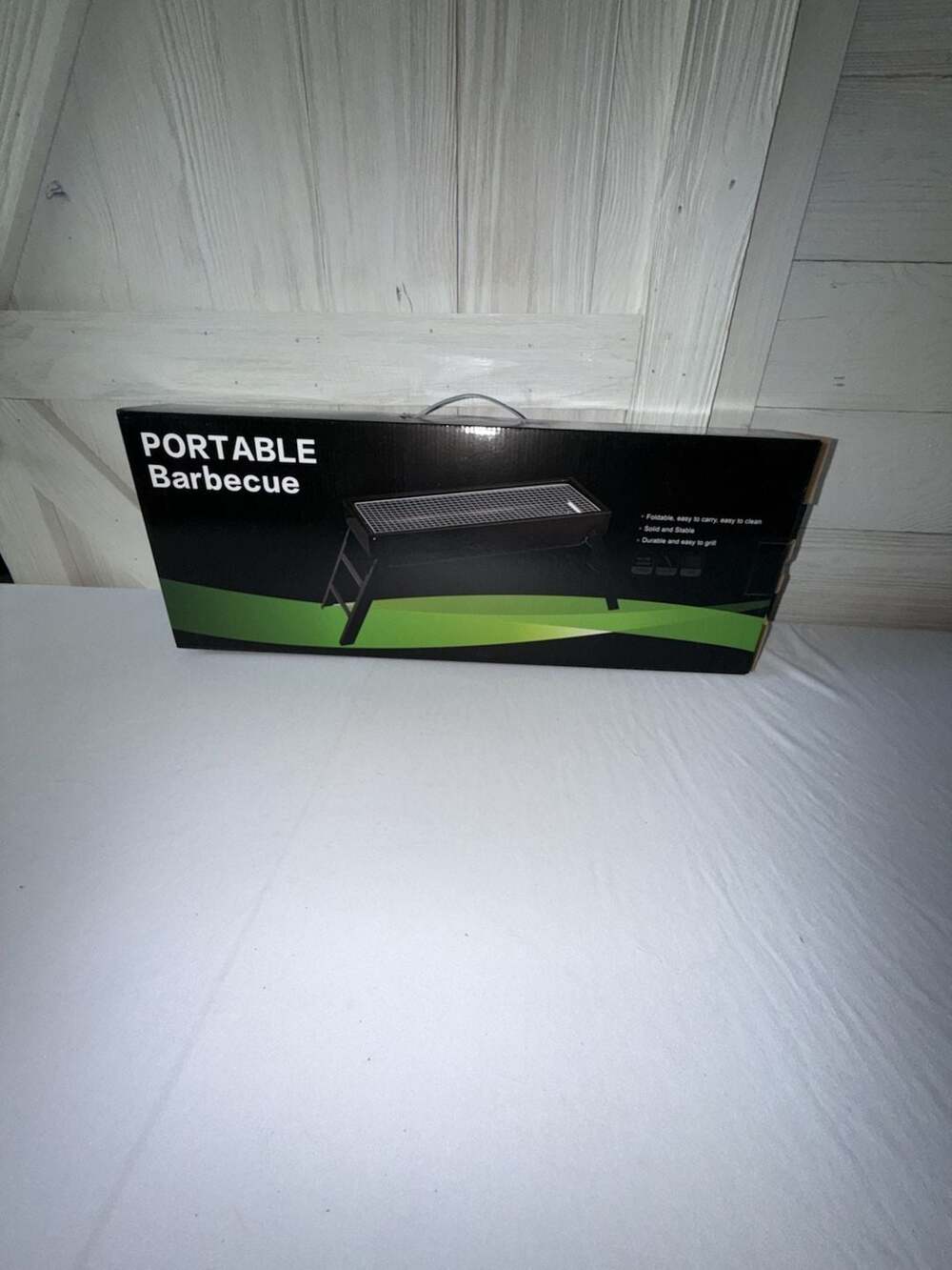 Portable Foldable Charcoal BBQ Grill for Camping and Picnic
